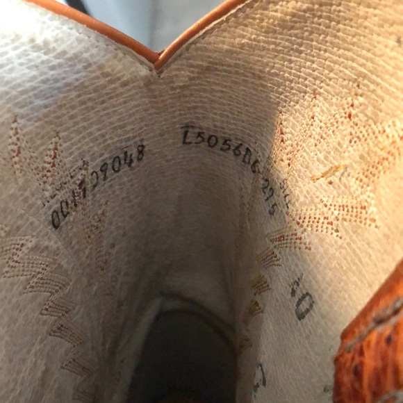 Larry Mahan Vintage Western Full Quill Ostrich Boots - Picture 8 of 15